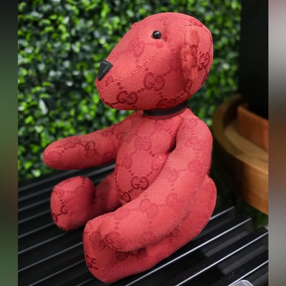 Auth Rare Gucci Bear in Red - Picture 4 of 5